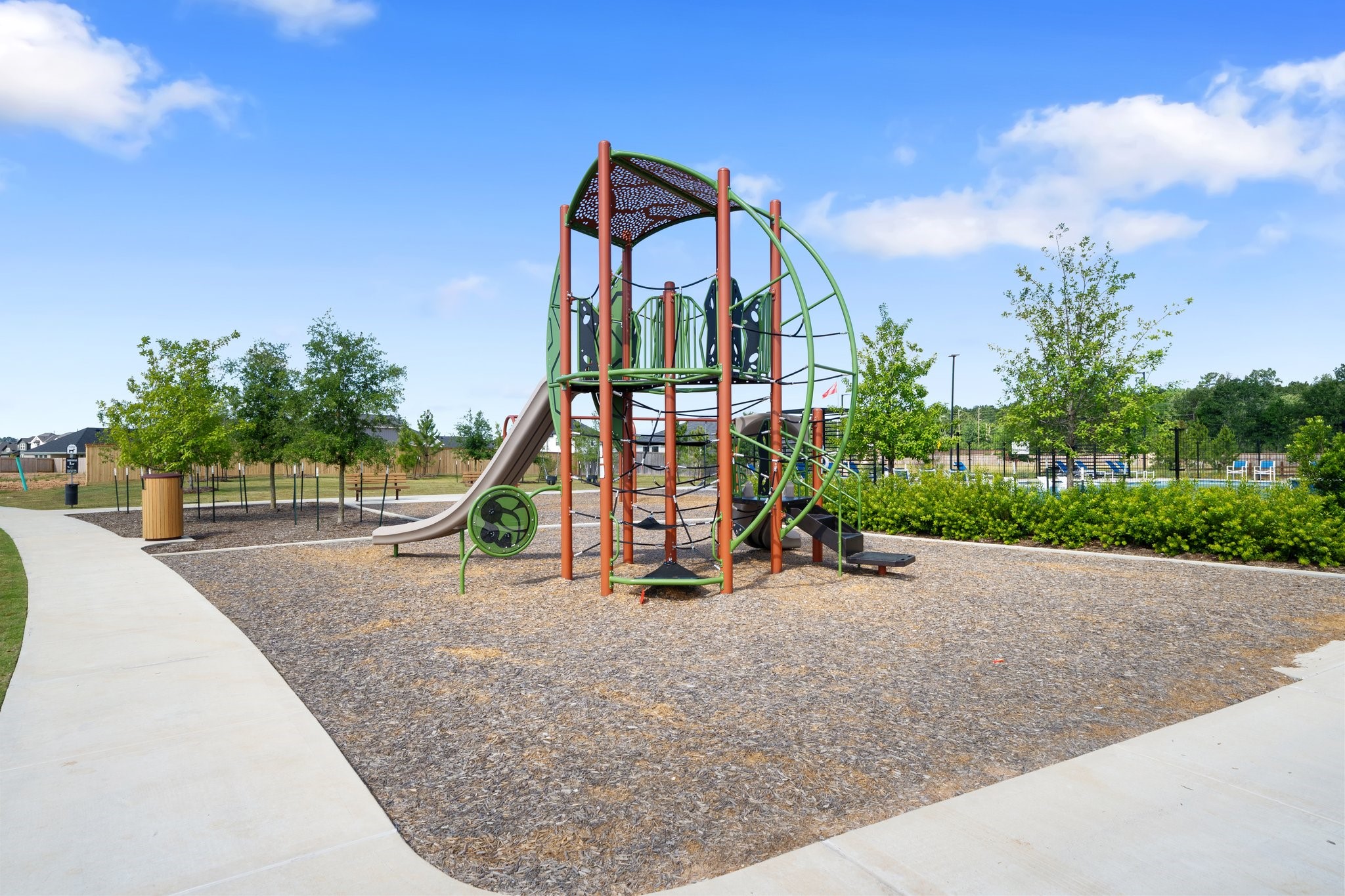 214 Pr Rdg Lane Montgomery, TX 77356 - Photo 35 of 35 a view of a park with swings and slides