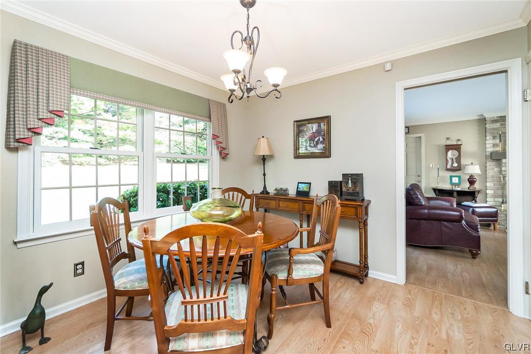 2285 Woodbarn Road Lower Macungie Township, PA 18062 - Photo 14 of 45 a view of a dining room with furniture window and outside view