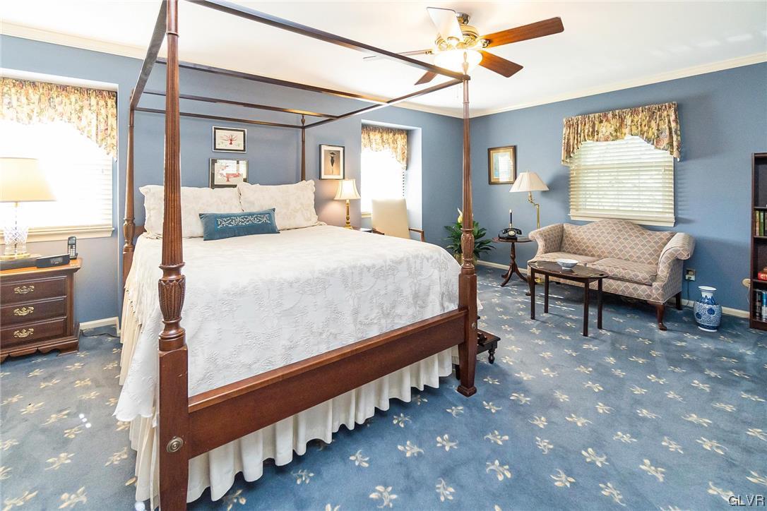 2285 Woodbarn Road Lower Macungie Township, PA 18062 - Photo 23 of 45 a bedroom with furniture and a window