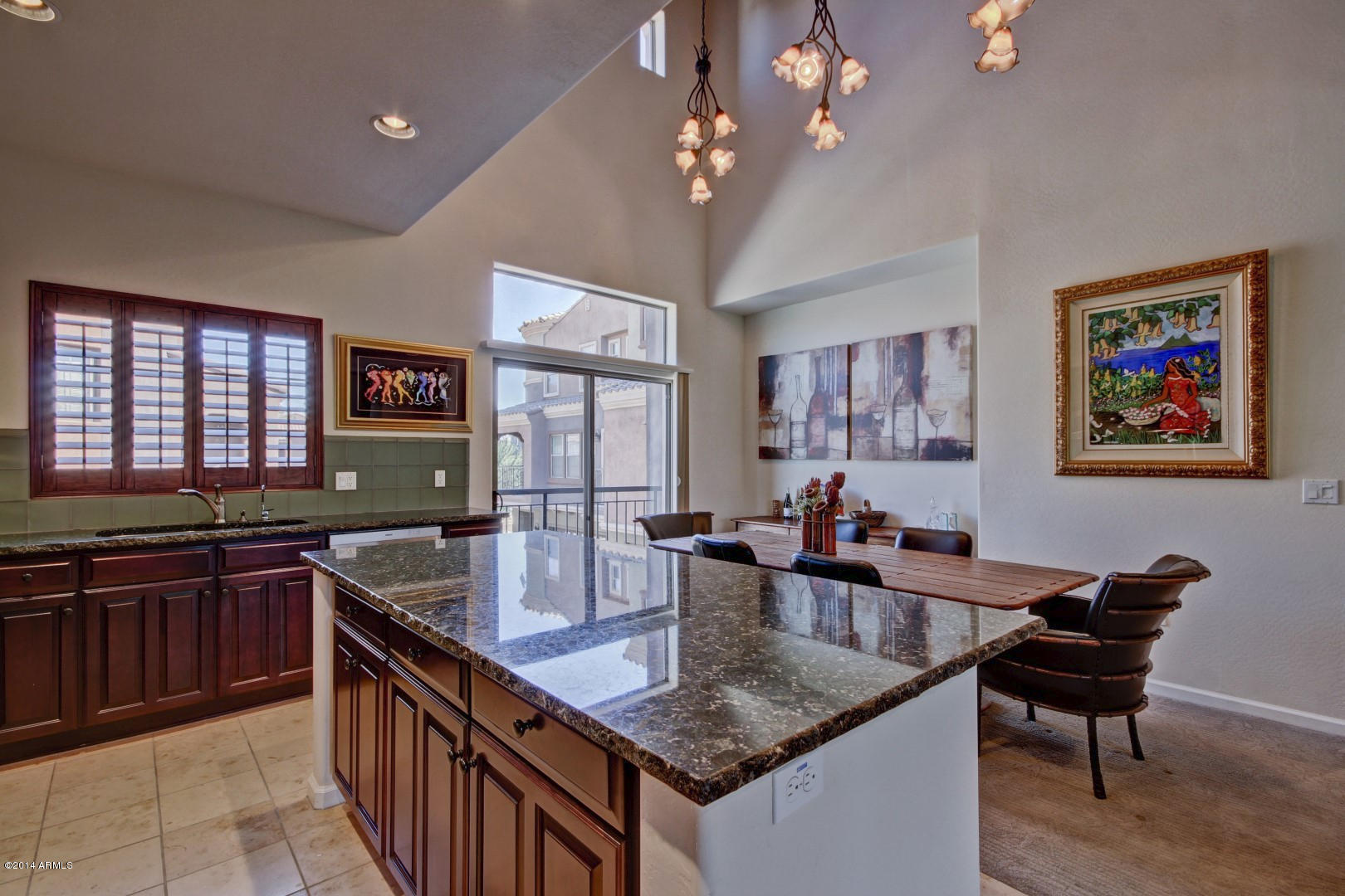 3935 East Rough Rider Road, Unit 1089 Phoenix, AZ 85050 - Photo 12 of 71 a kitchen with counter space cabinets and appliances
