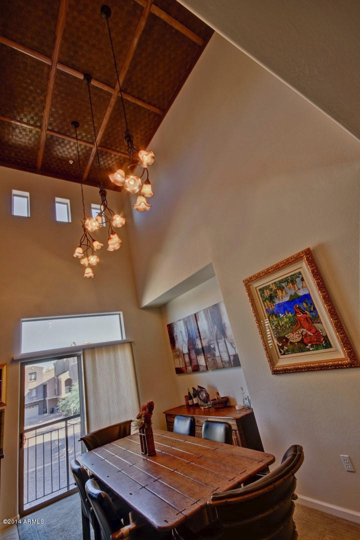 3935 East Rough Rider Road, Unit 1089 Phoenix, AZ 85050 - Photo 5 of 71 Dining Room Ceiling 2