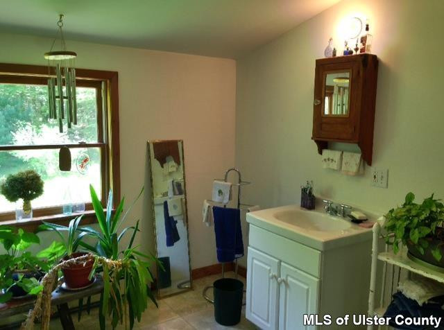 219 Cherry Hill Road Accord, NY 12404 - Photo 13 of 15 a bathroom with a sink and a mirror