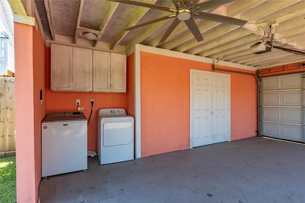 a view of a storage & utility room