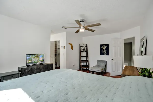 a kitchen with a stove and cabinets