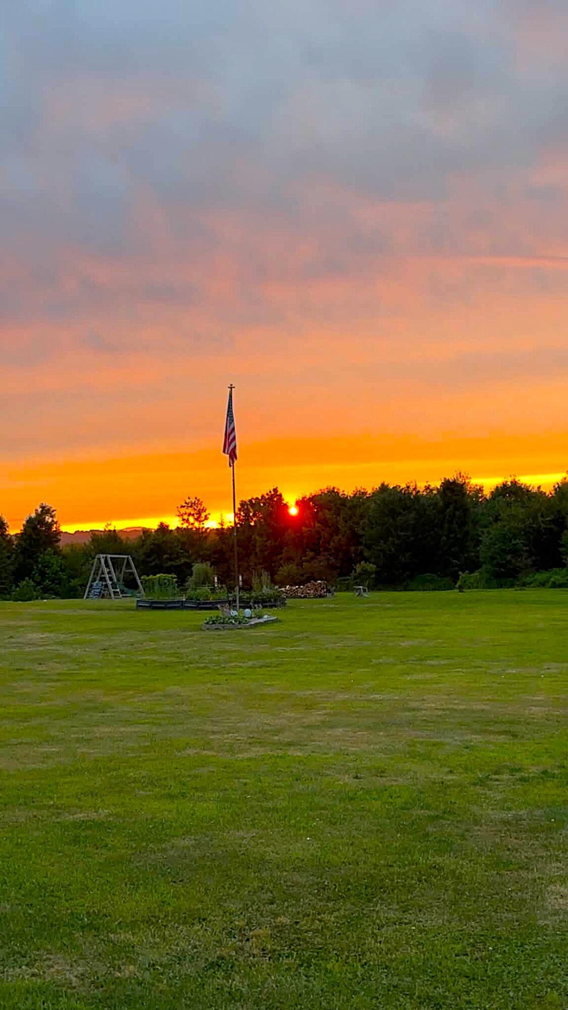 260 Nyes Corner Road St. Albans, ME 04971 - Photo 32 of 104 outside flag