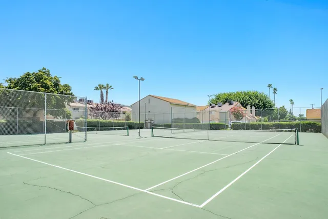 a view of a tennis court