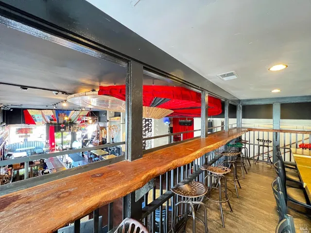 a kitchen with lots of appliances
