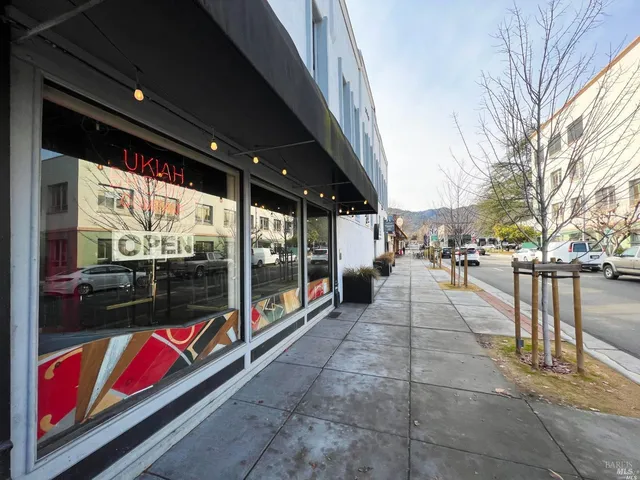 a view of railway station with sitting area
