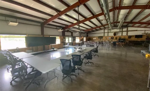 a view of a trees in a yard