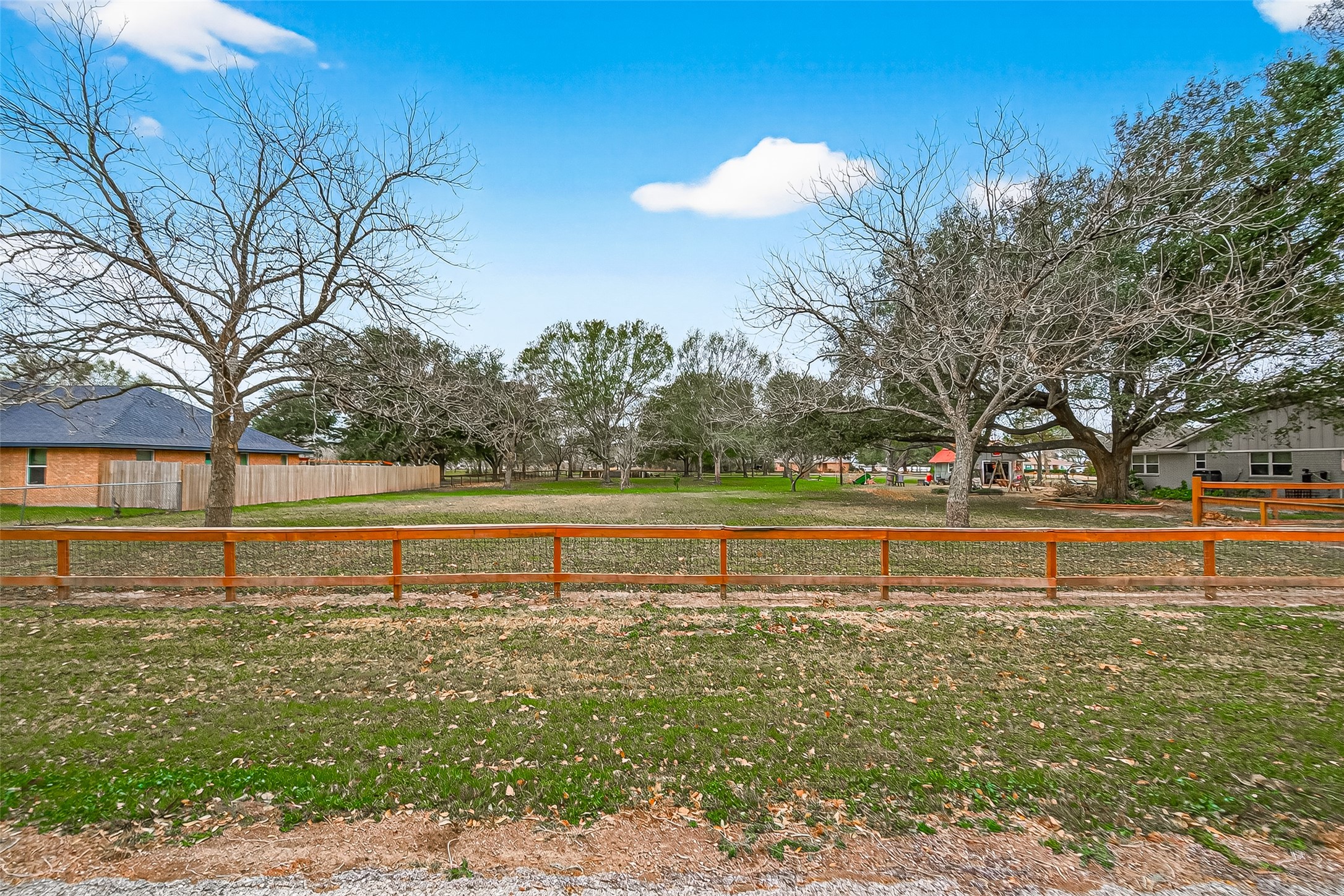 0 Church Street Needville, TX 77461 - Photo 5 of 14 a view of outdoor space with swimming pool and green space