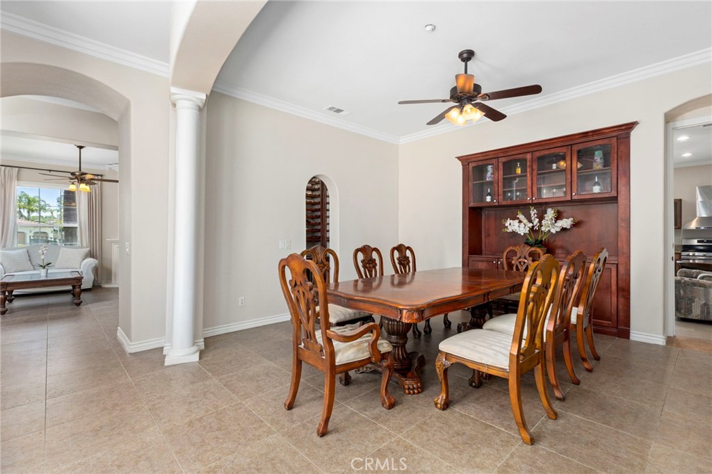 7907 Horizon View Drive Riverside, CA 92506 - Photo 11 of 58 Formal dining room with built-in wine cellar