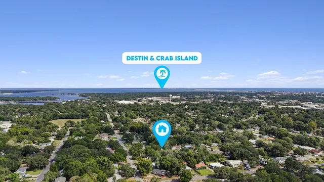 a view of a street with a city view