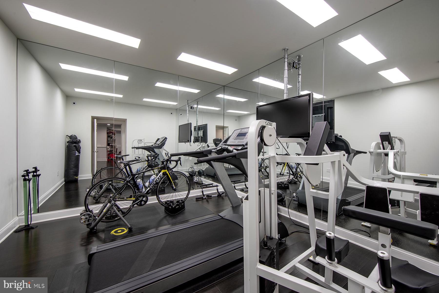 1030 Green Valley Road Bryn Mawr, PA 19010 - Photo 29 of 37 Lower Level Gym