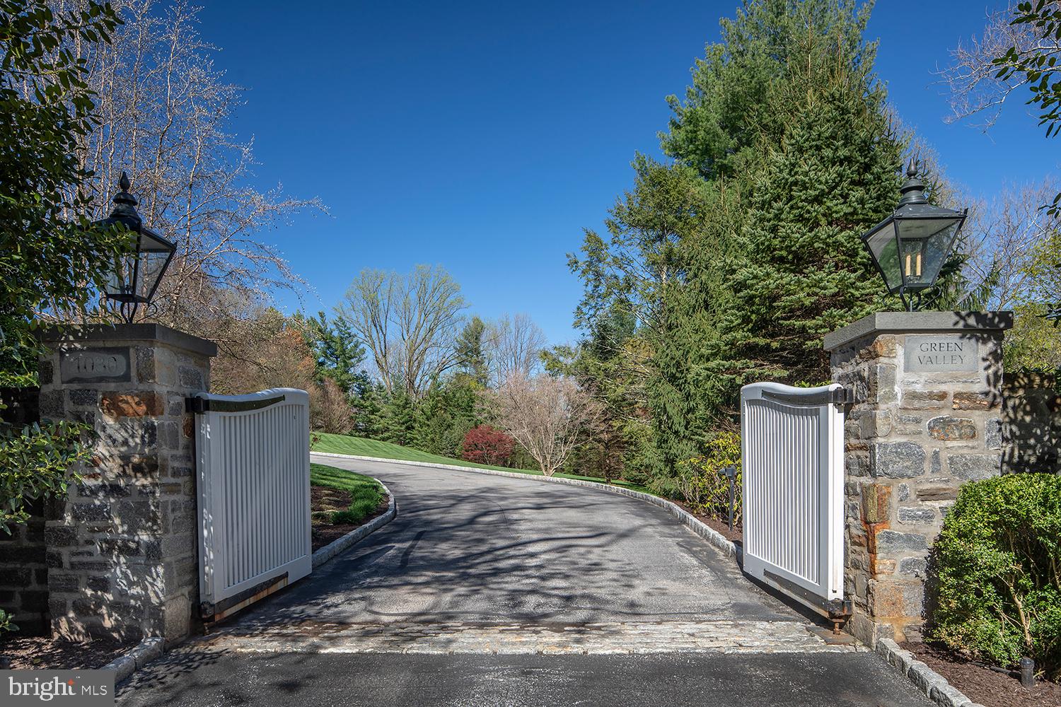 1030 Green Valley Road Bryn Mawr, PA 19010 - Photo 30 of 37 Gated Entry