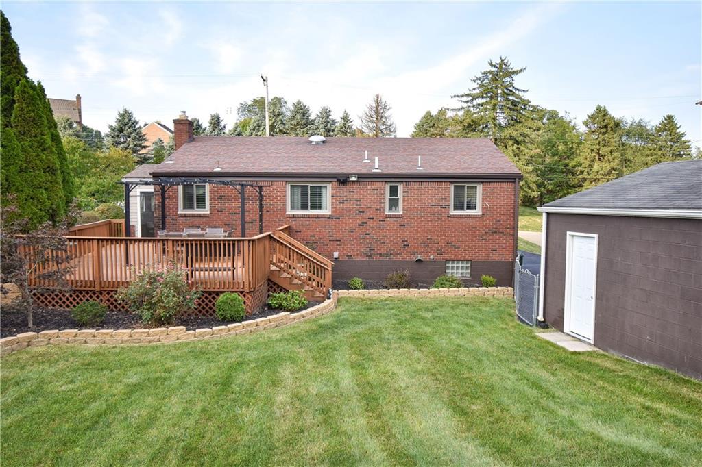 378 Streets Run Road Pittsburgh, PA 15236 - Photo 18 of 19 Super wrap around deck makes summer entertaining easy!
