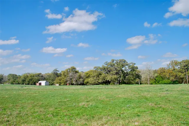 a view of a green field