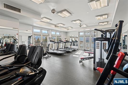7400 River Road, Unit 116 North Bergen, NJ 07047 - Photo 25 of 32 a view of a room with gym equipment