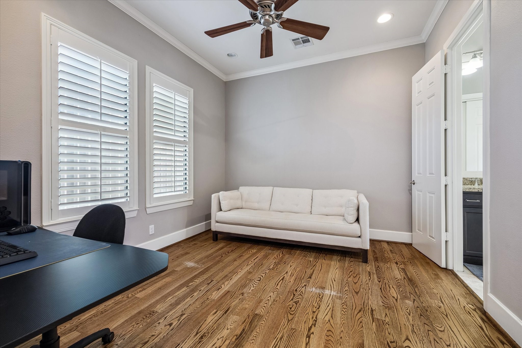 3123 Austin Street Houston, TX 77004 - Photo 20 of 24 a living room with furniture and a large window