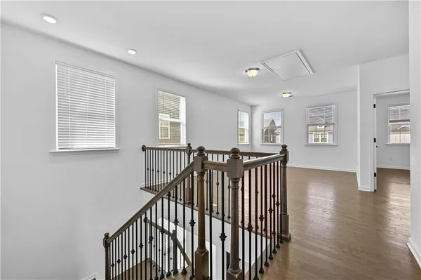 a view of livingroom with furniture and windows
