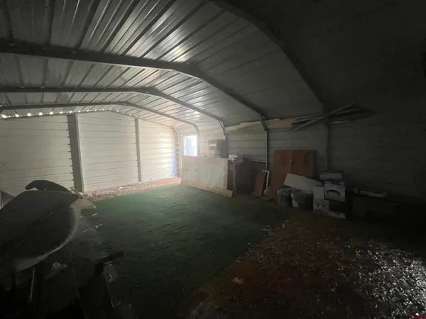 a view of storage and utility room