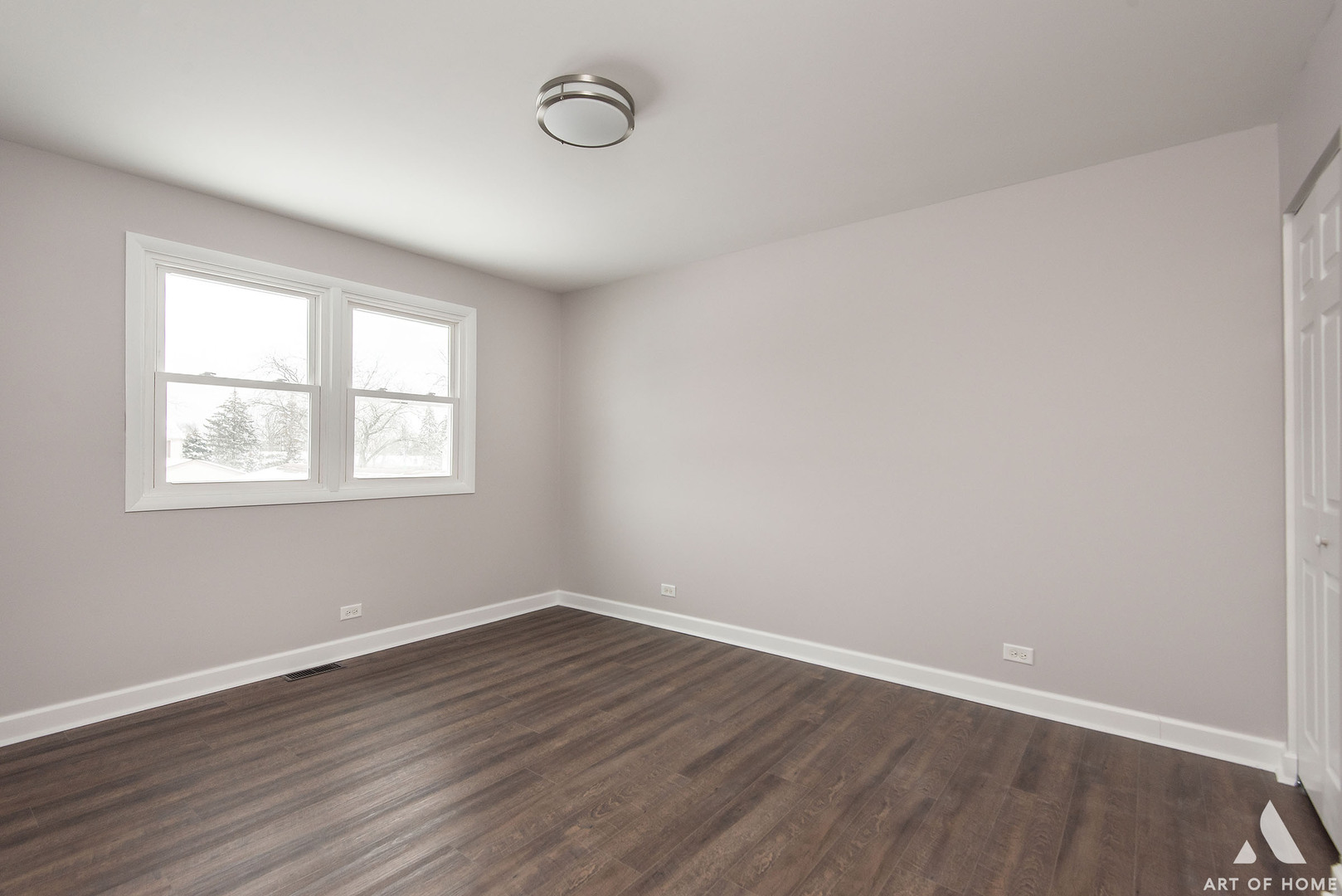 513 Monroe Road Bolingbrook, IL 60440 - Photo 14 of 21 a view of a room with wooden floor and window