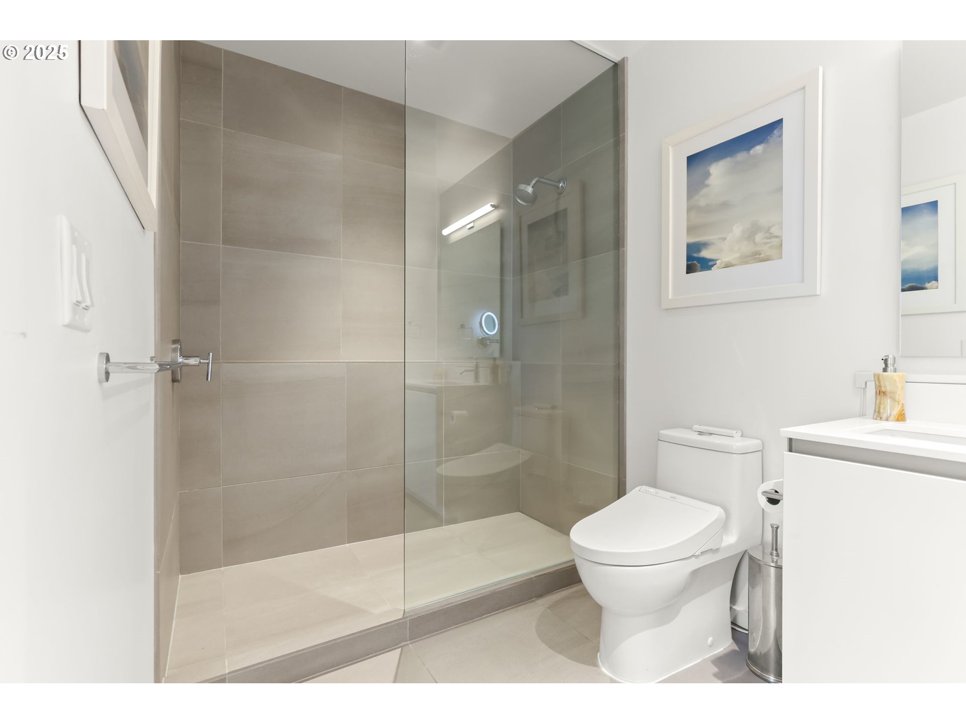 1150 Northwest Quimby Street, Unit 442 Portland, OR 97209 - Photo 31 of 47 a bathroom with a toilet and a shower