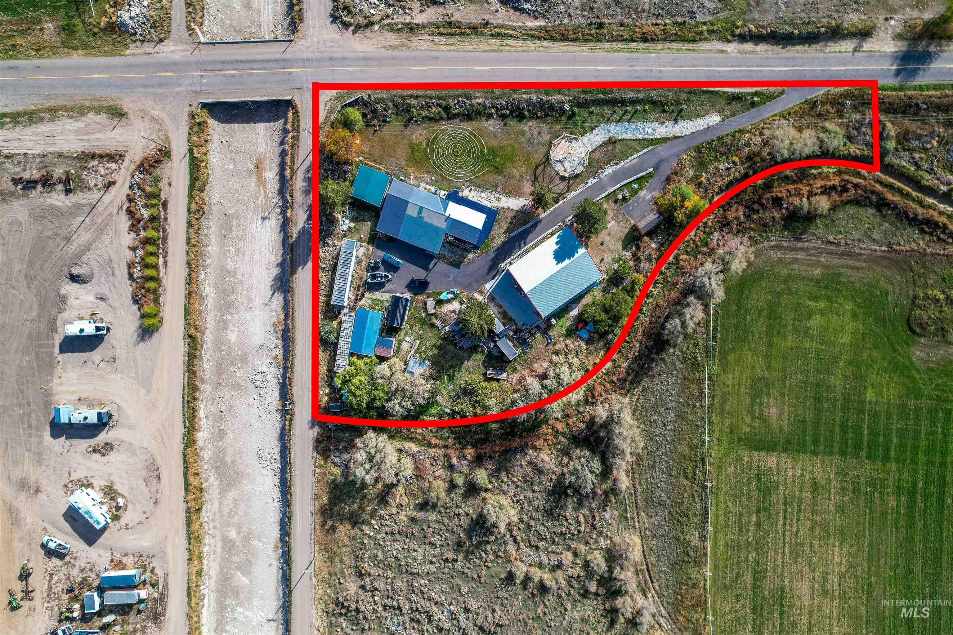 1176 East 600 North Rupert, ID 83350 - Photo 19 of 19 View of property location featuring property parcel outlined