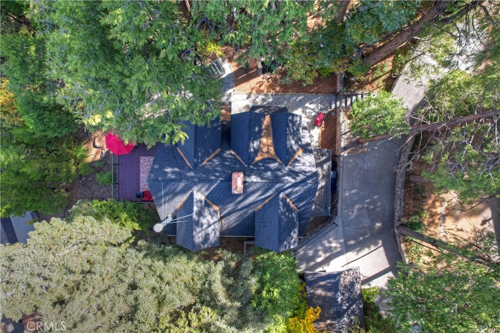 329 Summit Road Lake Arrowhead, CA 92352 - Photo 59 of 61 a view of a house with a tree