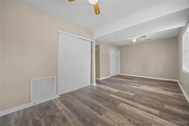 a view of empty room