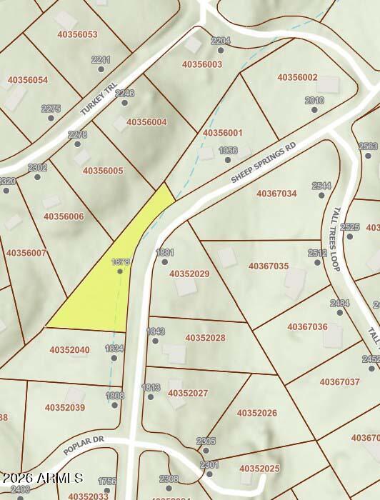 1878 Sheep Springs Road, Unit 427 Forest Lakes, AZ 85931 - Photo 4 of 22 Parcel view