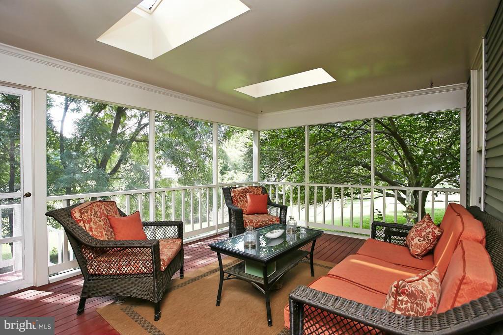 5500 Granby Road Derwood, MD 20855 - Photo 5 of 30 Screened Porch with skylights