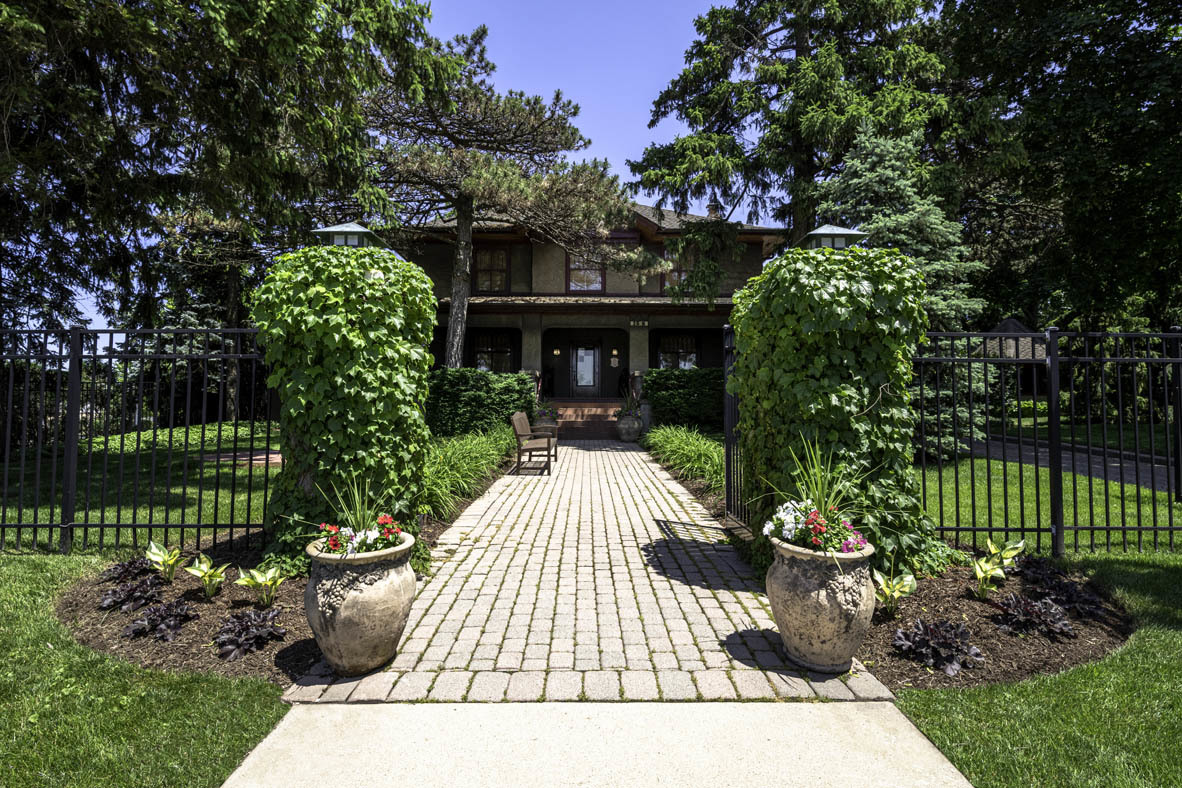 2241 Venture Drive Schaumburg, IL 60173 - Photo 31 of 33 a view of a house with a garden and plants