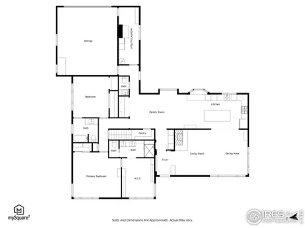 a picture of floor plan