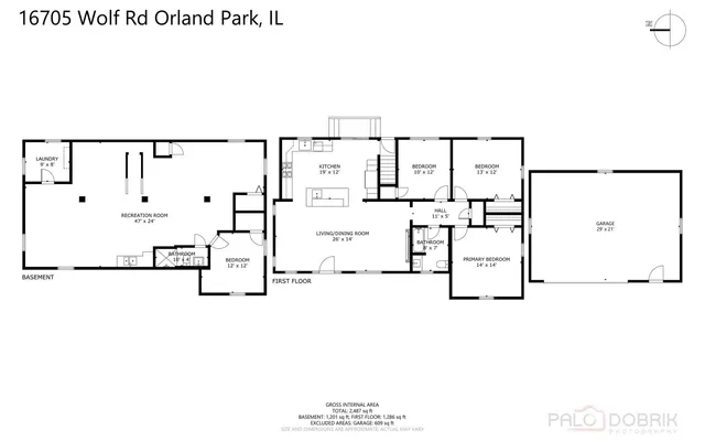 $799,000 | 16705 Wolf Road, Orland Park, IL 60467