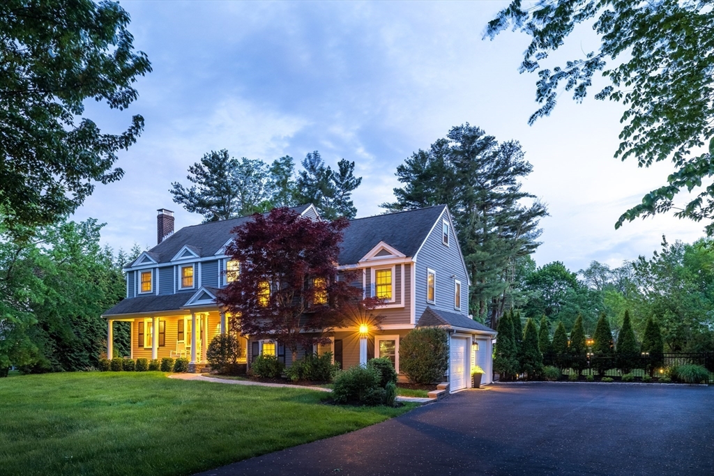 85 Old Farm Road Milton, MA 02186 - Photo 38 of 42 a front view of a house with garden