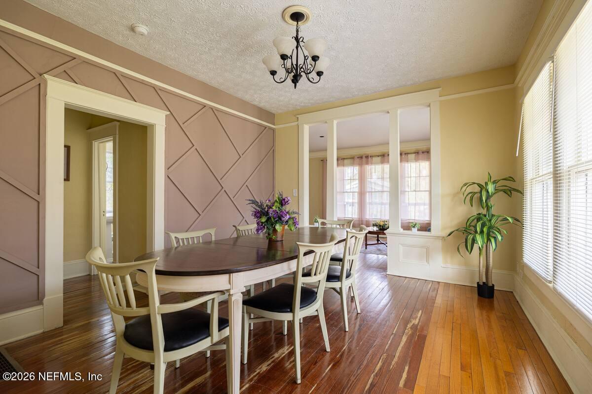 1438 Dancy Street Jacksonville, FL 32205 - Photo 11 of 49 a view of a dining room with furniture window and wooden floor