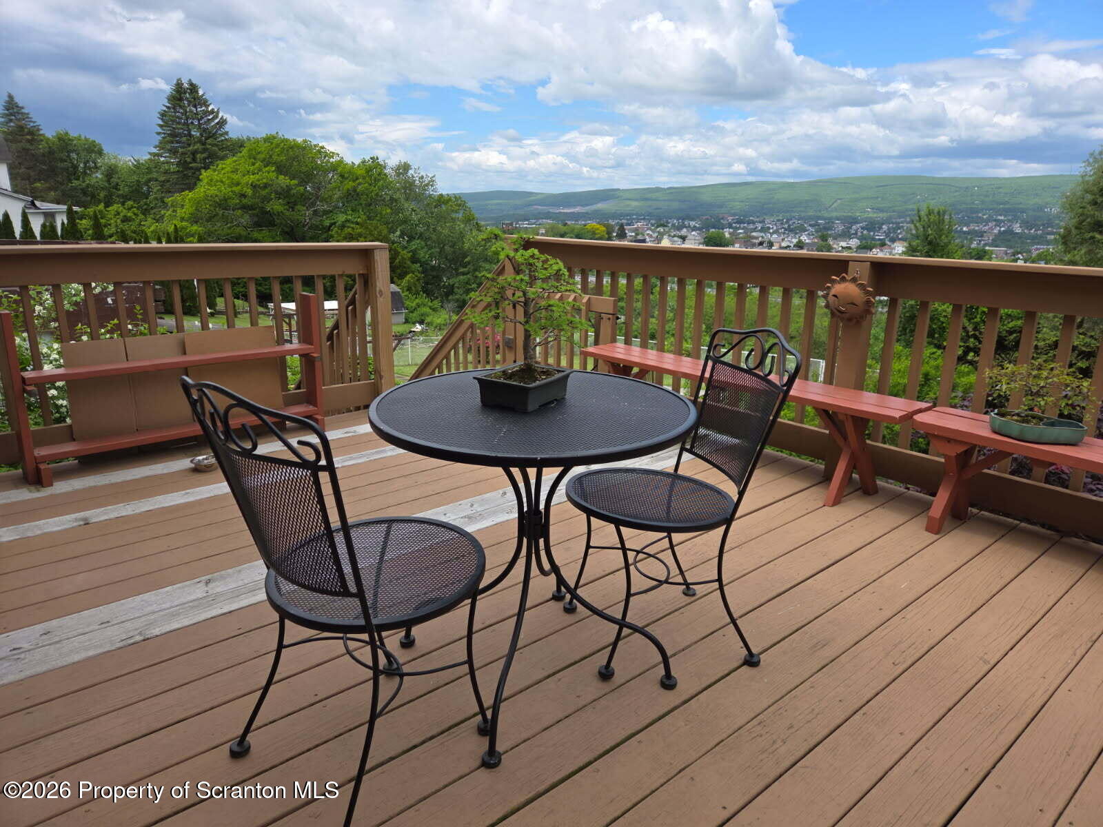 229 East Mountain Road Scranton, PA 18505 - Photo 8 of 47 a view of a chairs on the roof deck