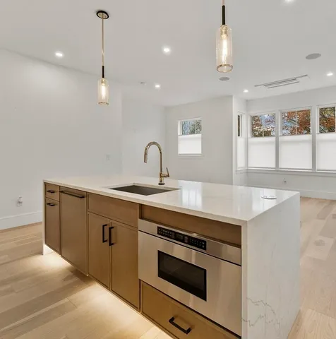 a close view of closet