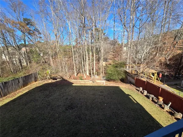 a view of outdoor space and yard