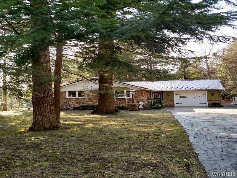 7486 Chestnut Ridge Road Boston, NY 14127 - Photo 1 of 1 Exterior Front. Spacious Hillside Ranch home with