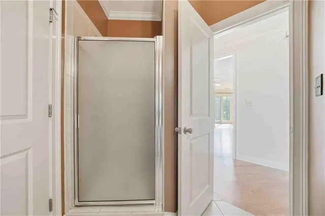 a view of front door