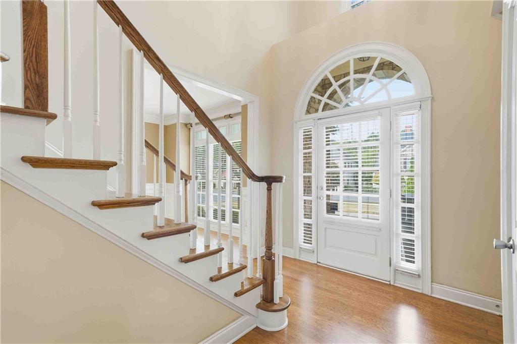4055 Hill House Road Southwest Smyrna, GA 30082 - Photo 3 of 50 a view of an entryway with wooden floor