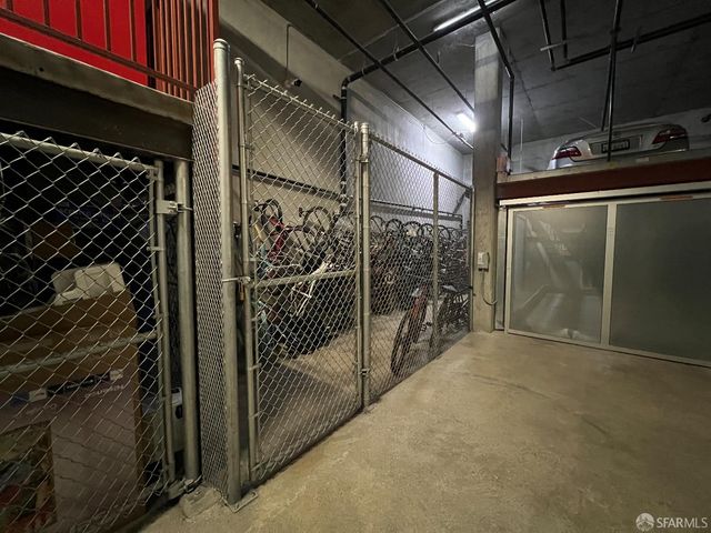 a view of parking garage