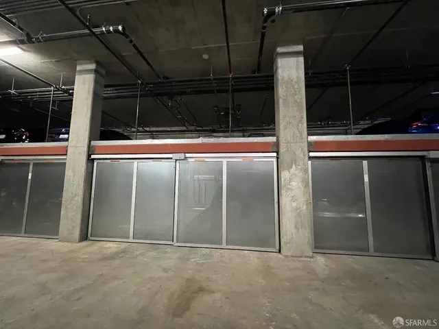 a view of a street with wooden floor