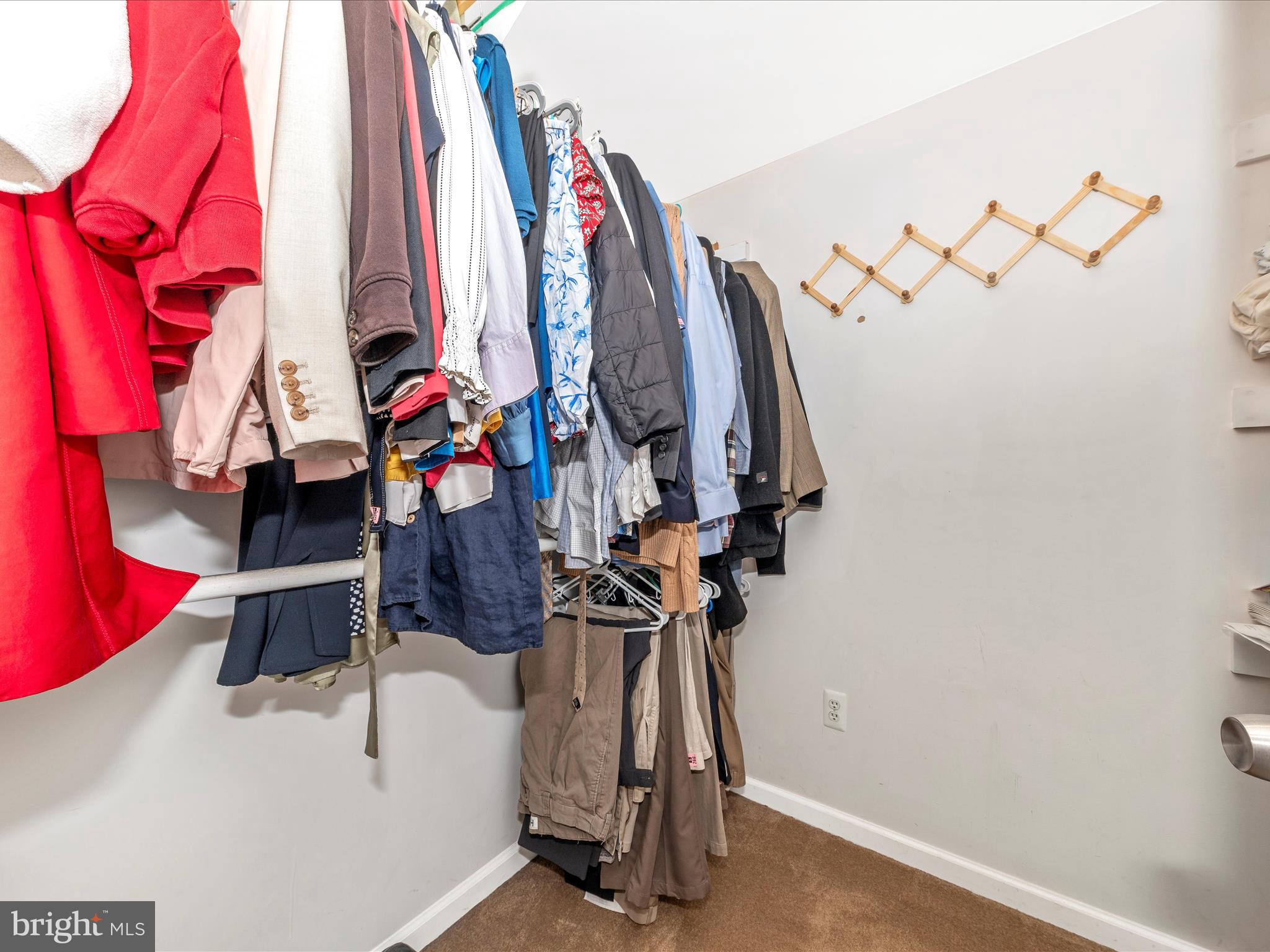 19005 Dowden Circle Poolesville, MD 20837 - Photo 24 of 51 a view of walk in closet with clothes and shoes