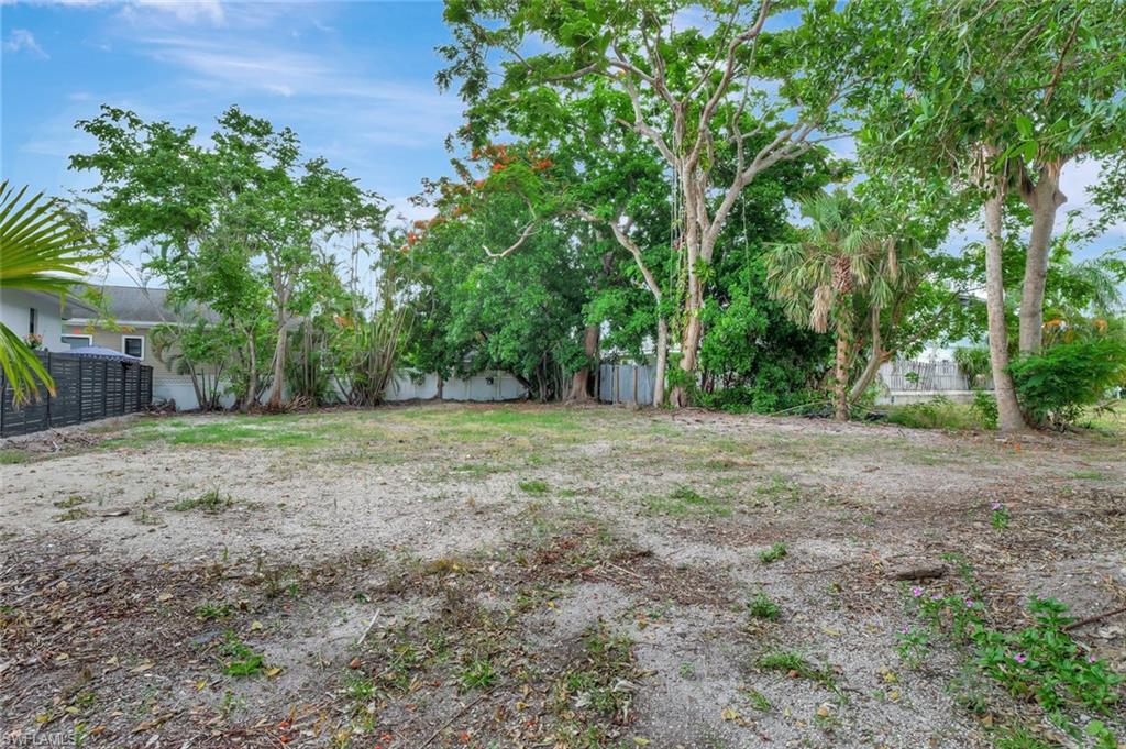 Carlton Avenue Naples, FL 34112 - Photo 11 of 22 a view of a yard with plants and trees
