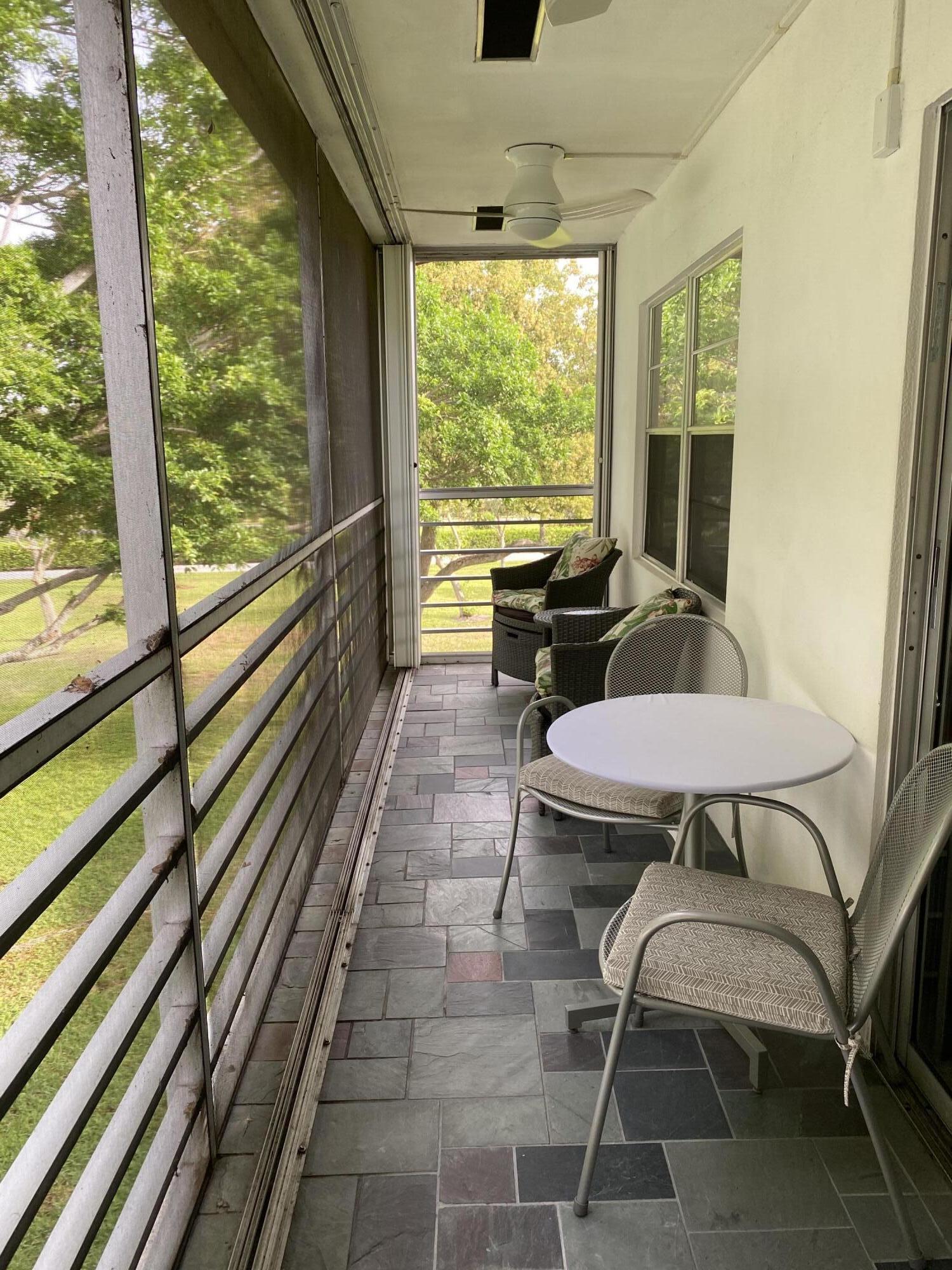 206 Brighton East Boca Raton, FL 33434 - Photo 16 of 29 Screened Patio