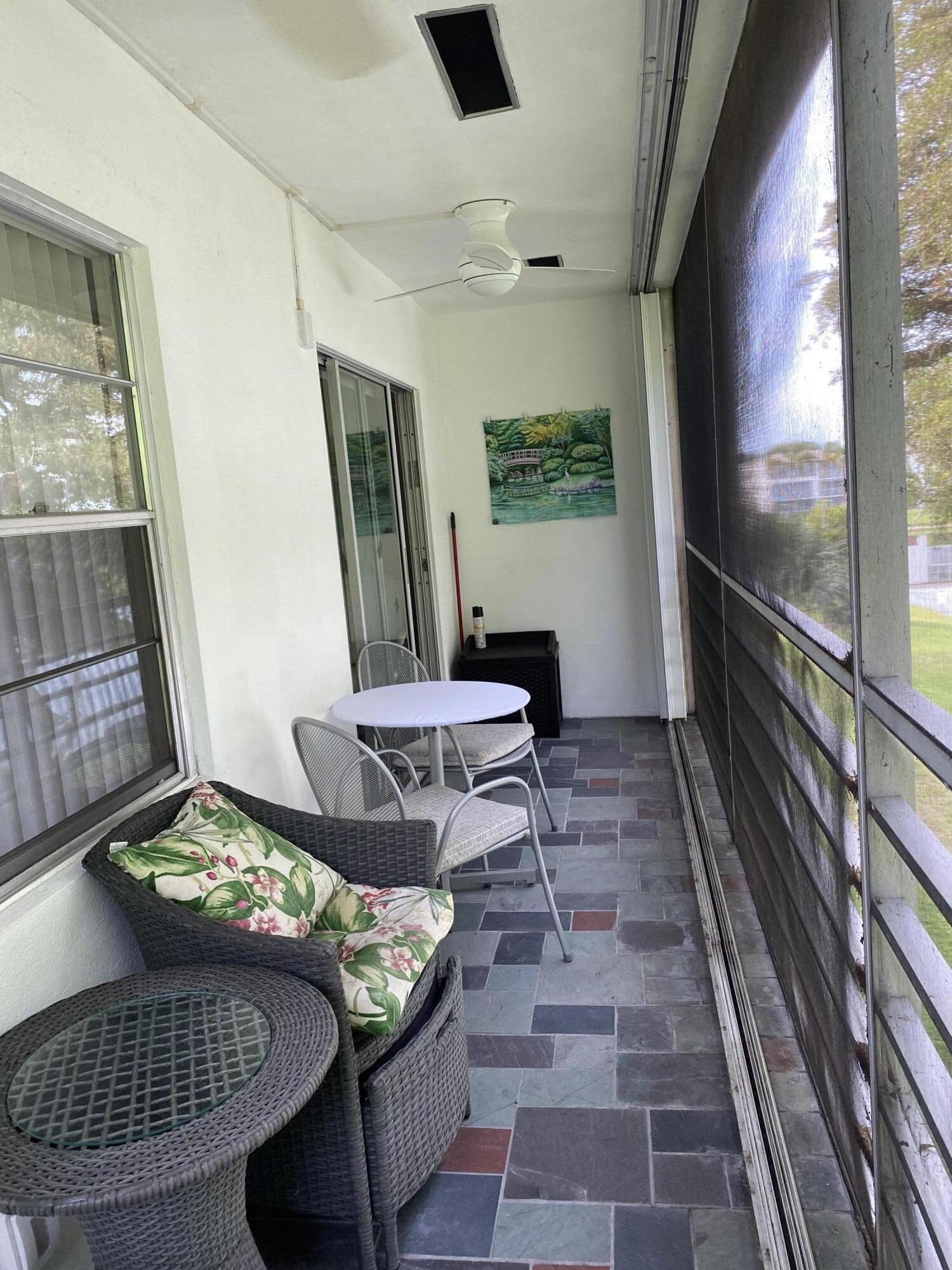 206 Brighton East Boca Raton, FL 33434 - Photo 17 of 29 Screened Patio