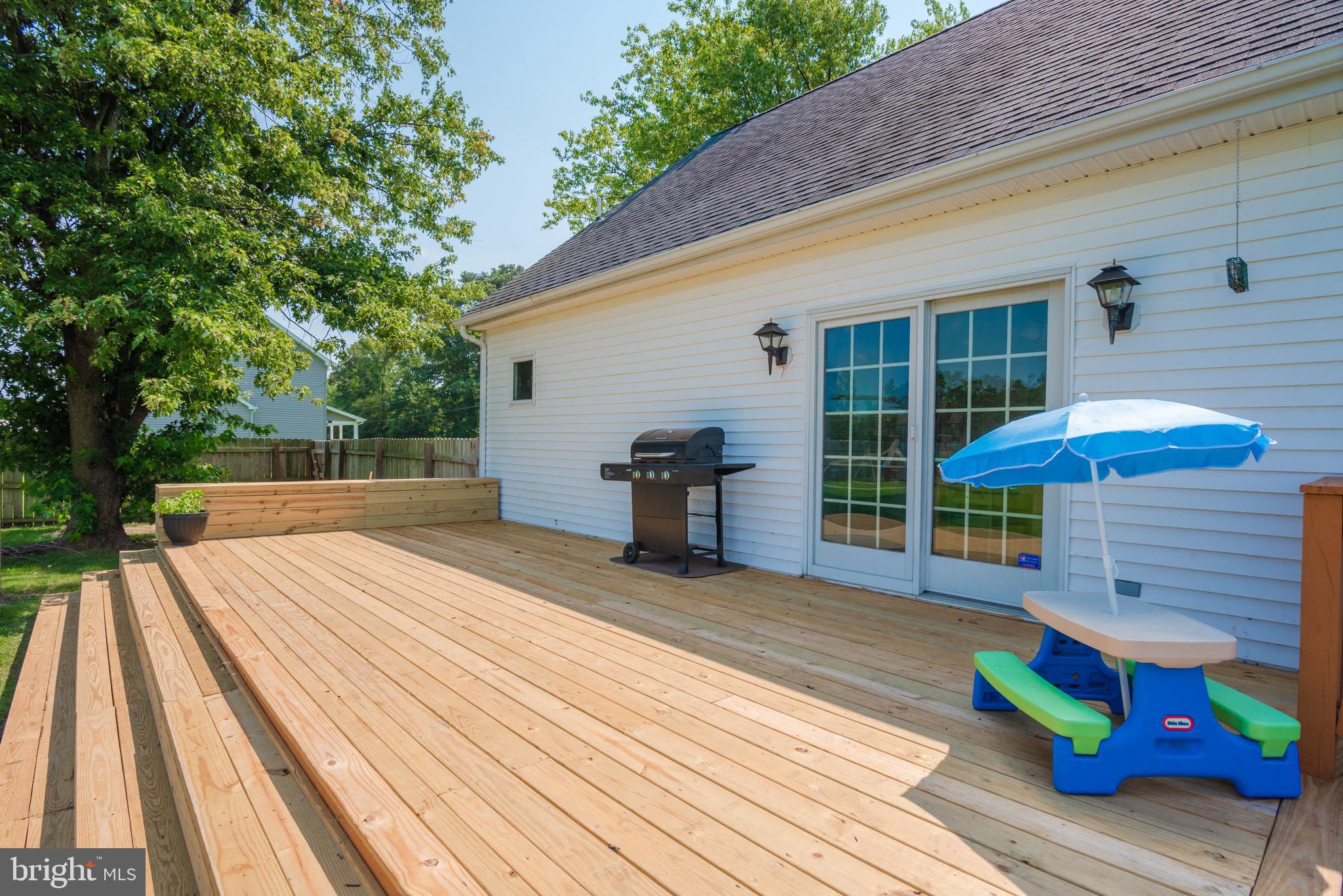 9303 Green Branch Road Willards, MD 21874 - Photo 17 of 19 Rear Deck