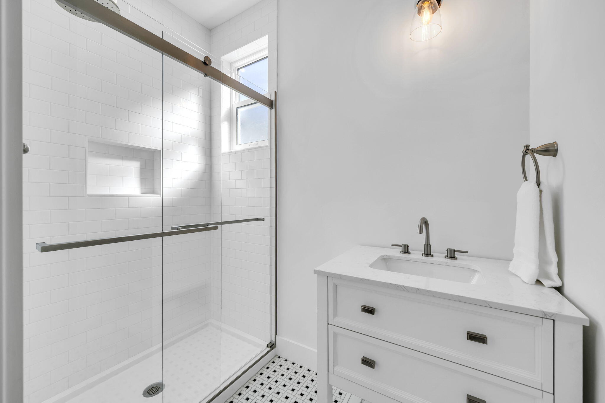 119 Osprey Lane Santa Rosa Beach, FL 32459 - Photo 34 of 35 a bathroom with a sink and a mirror